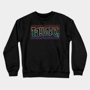 LGBTQ PATTERN AMERICA TAYLOR Z Crewneck Sweatshirt